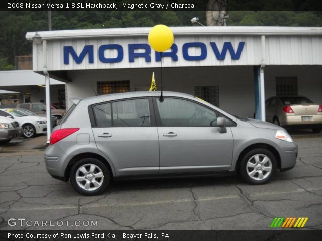2008 Nissan Versa 1.8 SL Hatchback in Magnetic Gray
