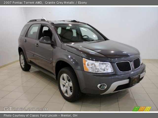 2007 Pontiac Torrent AWD in Granite Grey Metallic