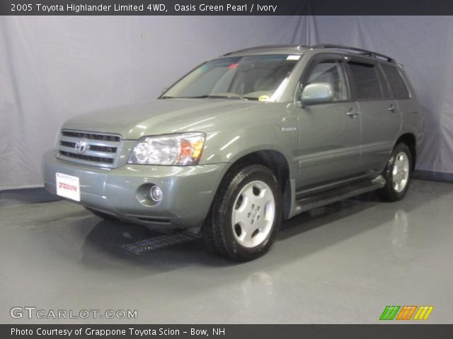 2005 Toyota Highlander Limited 4WD in Oasis Green Pearl