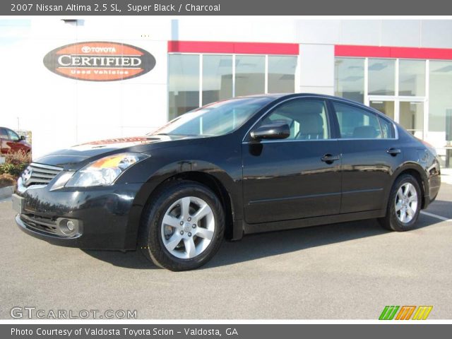 2007 Nissan Altima 2.5 SL in Super Black