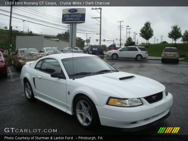 1999 Ford Mustang GT Coupe in Crystal White