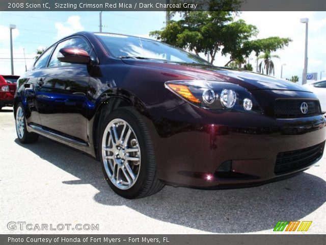 2008 Scion tC  in Sizzling Crimson Red Mica