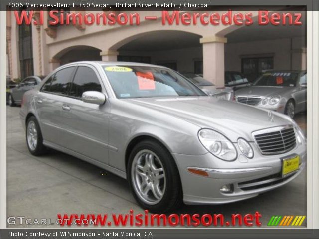 2006 Mercedes-Benz E 350 Sedan in Brilliant Silver Metallic