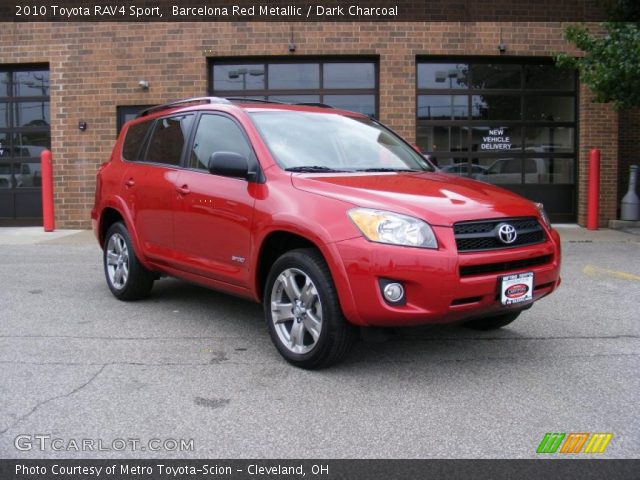 2010 Toyota RAV4 Sport in Barcelona Red Metallic