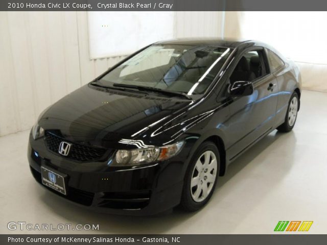 2010 Honda Civic LX Coupe in Crystal Black Pearl