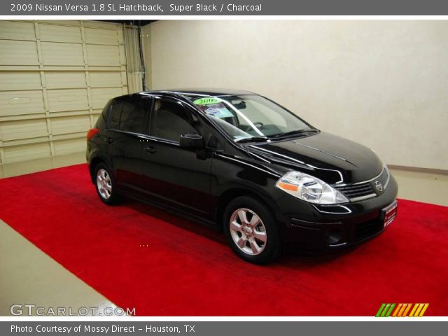 2009 Nissan Versa 1.8 SL Hatchback in Super Black