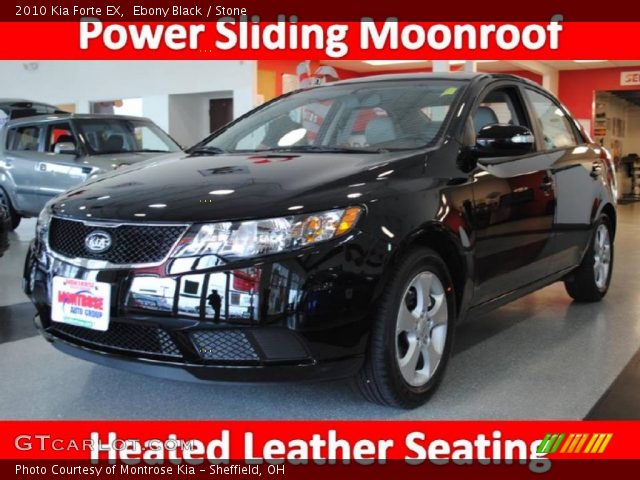 2010 Kia Forte EX in Ebony Black
