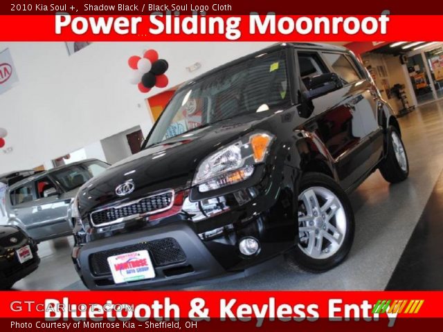 2010 Kia Soul + in Shadow Black