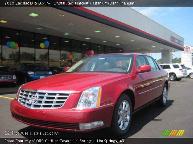 2010 Cadillac DTS Luxury in Crystal Red Tintcoat