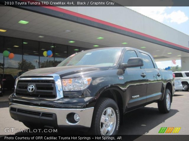 2010 Toyota Tundra TRD CrewMax 4x4 in Black