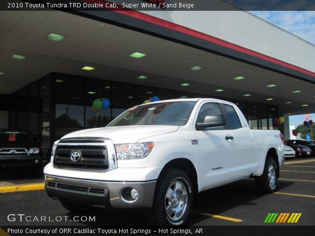 2010 Toyota Tundra TRD Double Cab in Super White