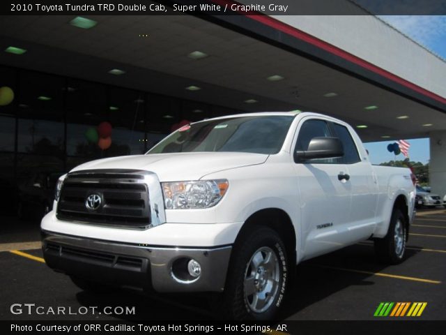 2010 Toyota Tundra TRD Double Cab in Super White