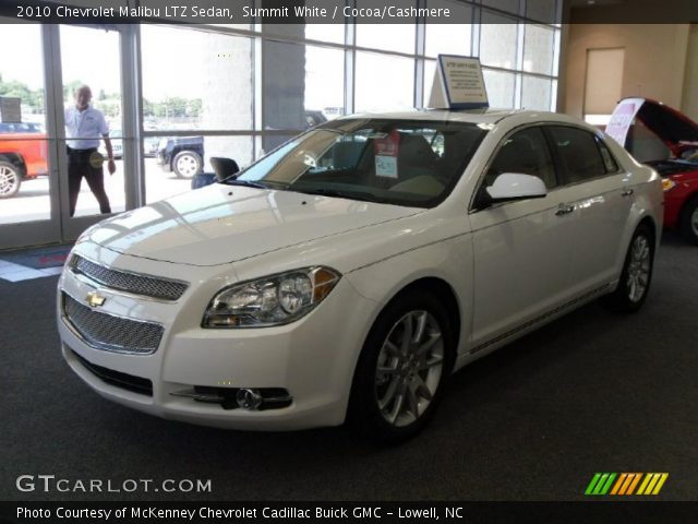 2010 Chevrolet Malibu LTZ Sedan in Summit White