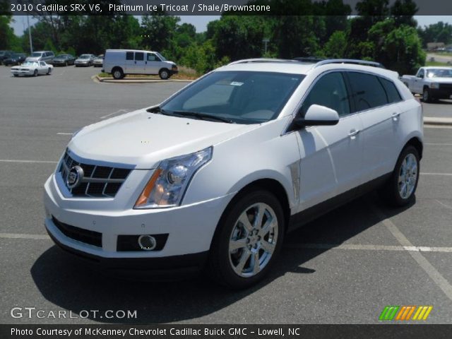 2010 Cadillac SRX V6 in Platinum Ice Tricoat