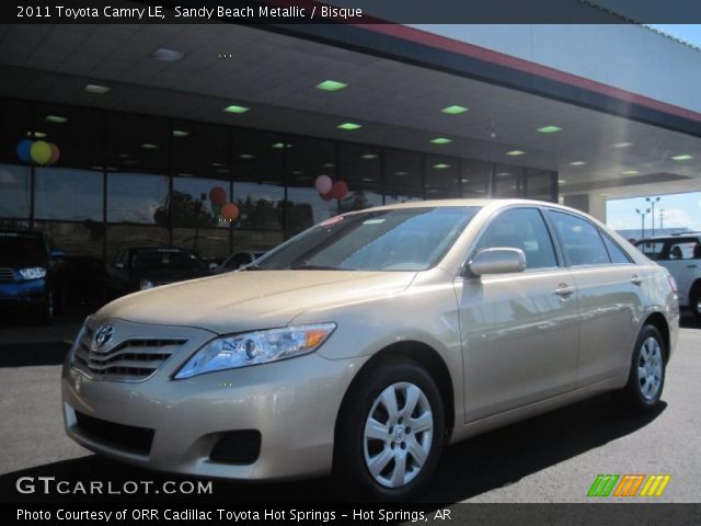 2011 Toyota Camry LE in Sandy Beach Metallic