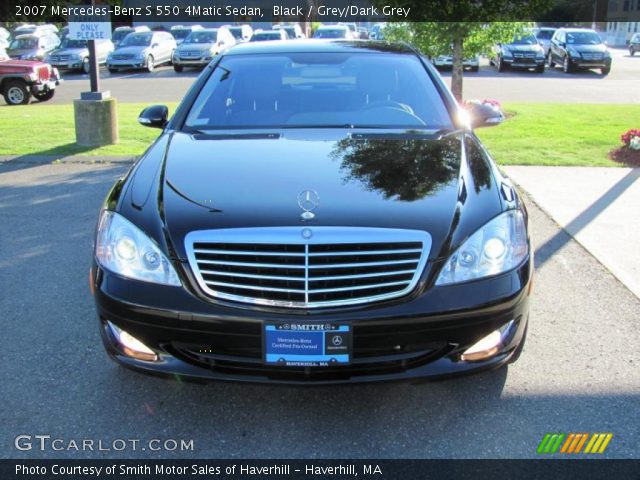 2007 Mercedes-Benz S 550 4Matic Sedan in Black