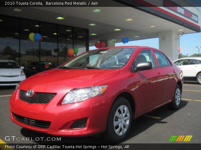 2010 Toyota Corolla  in Barcelona Red Metallic