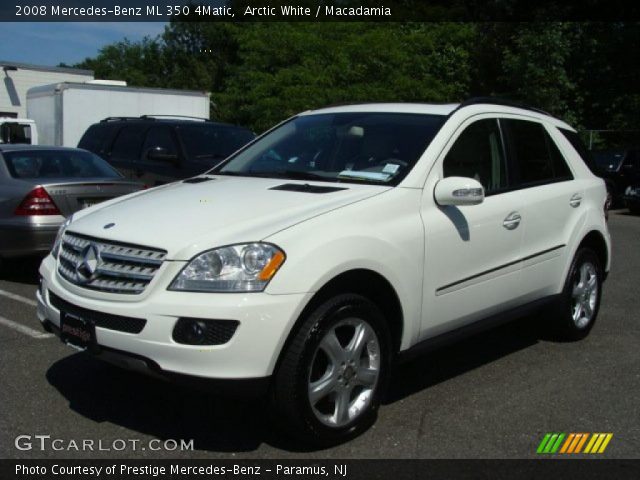 2008 Mercedes-Benz ML 350 4Matic in Arctic White