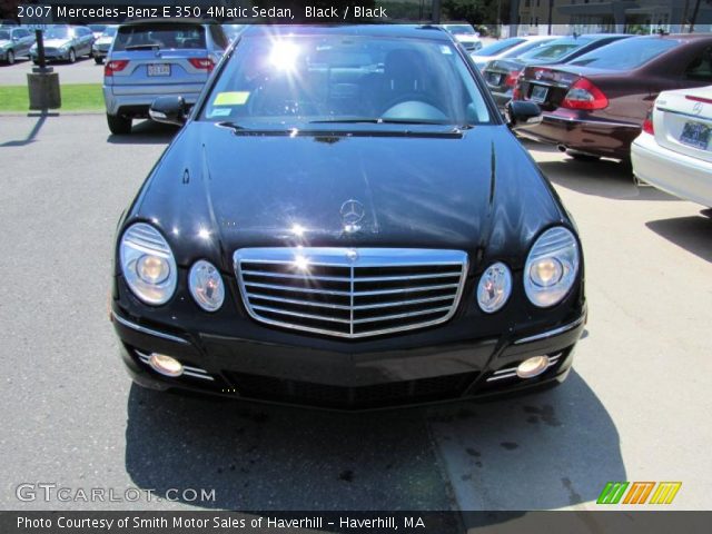 2007 Mercedes-Benz E 350 4Matic Sedan in Black
