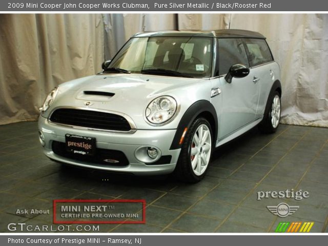 2009 Mini Cooper John Cooper Works Clubman in Pure Silver Metallic