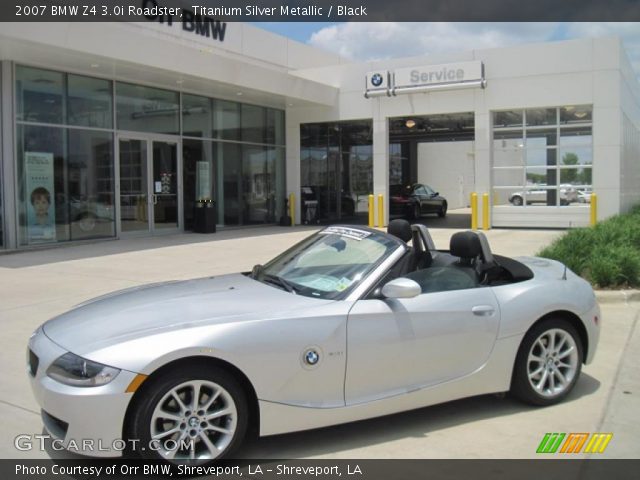 2007 BMW Z4 3.0i Roadster in Titanium Silver Metallic