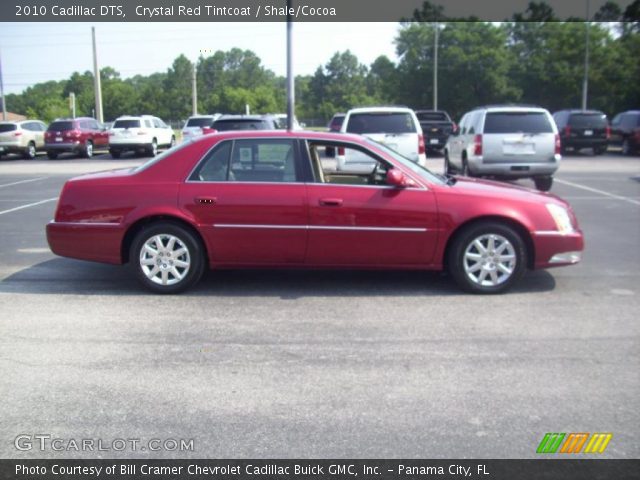 2010 Cadillac DTS  in Crystal Red Tintcoat