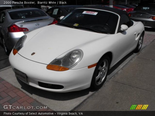 2000 Porsche Boxster  in Biarritz White