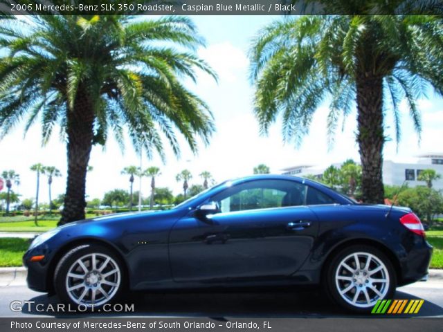 2006 Mercedes-Benz SLK 350 Roadster in Caspian Blue Metallic
