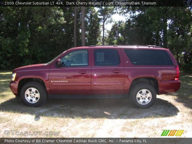 2009 Chevrolet Suburban LT 4x4 in Dark Cherry Metallic