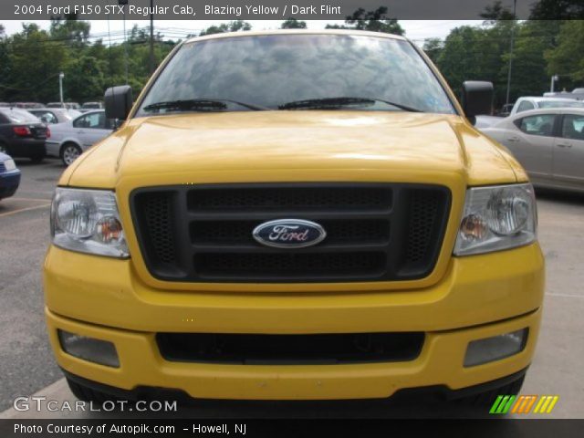 2004 Ford F150 STX Regular Cab in Blazing Yellow