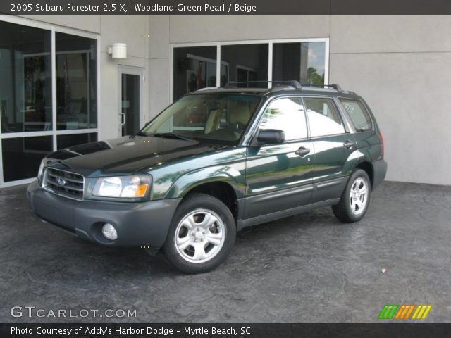 2005 Subaru Forester 2.5 X in Woodland Green Pearl