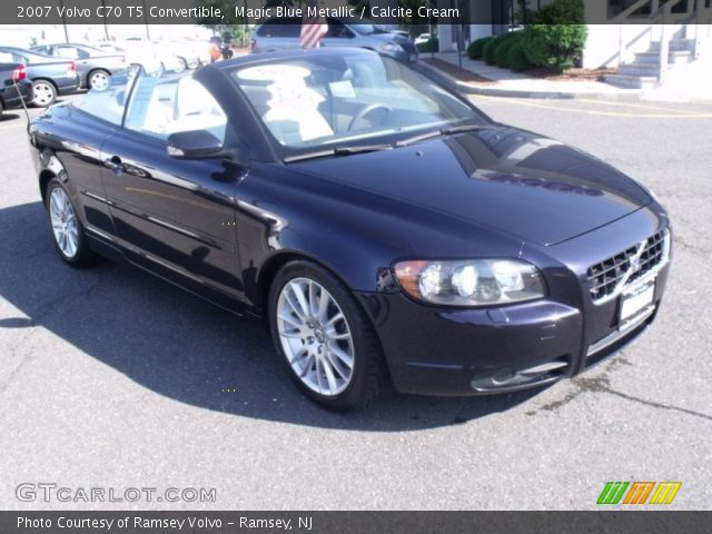 2007 Volvo C70 T5 Convertible in Magic Blue Metallic