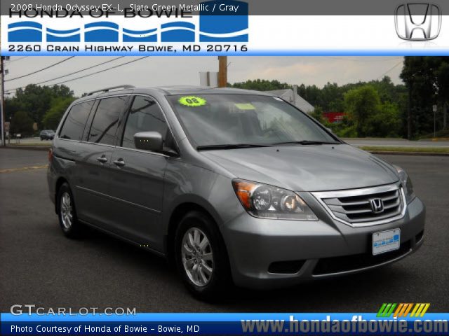 2008 Honda Odyssey EX-L in Slate Green Metallic