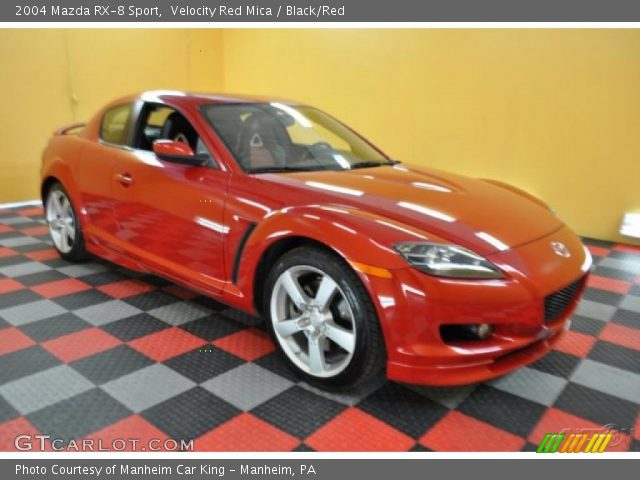 2004 Mazda RX-8 Sport in Velocity Red Mica