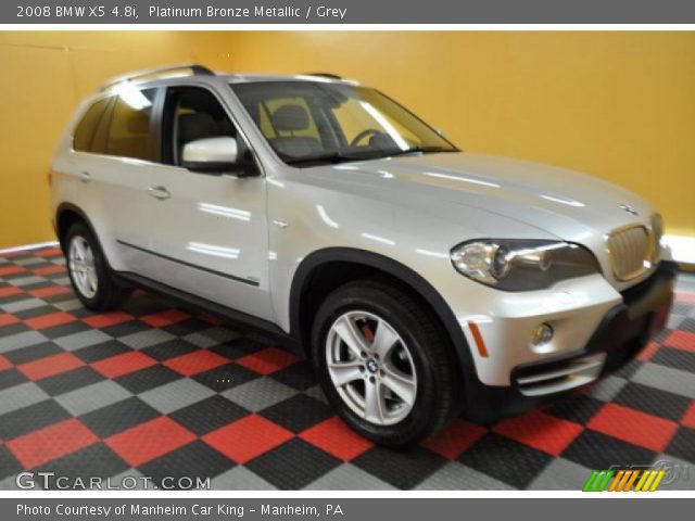 2008 BMW X5 4.8i in Platinum Bronze Metallic