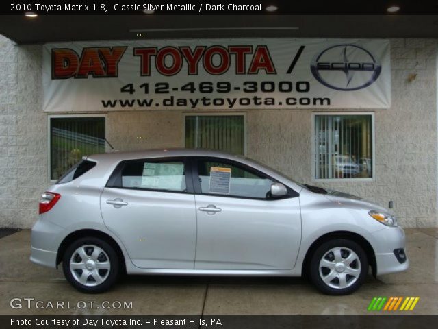 2010 Toyota Matrix 1.8 in Classic Silver Metallic