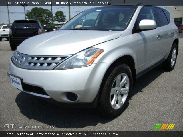 2007 Nissan Murano SE AWD in Brilliant Silver Metallic