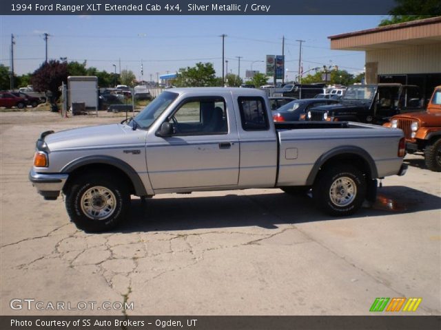 1994 Ford Ranger XLT Extended Cab 4x4 in Silver Metallic