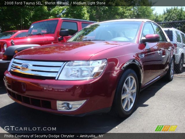 2008 Ford Taurus SEL in Merlot Metallic