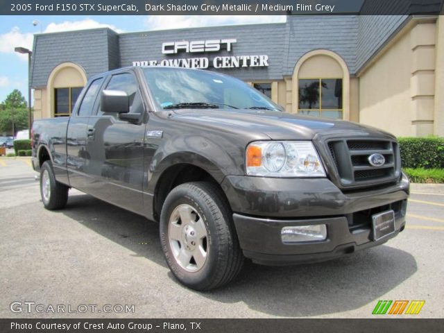 2005 Ford F150 STX SuperCab in Dark Shadow Grey Metallic