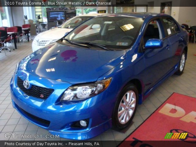 2010 Toyota Corolla S in Blue Streak Metallic