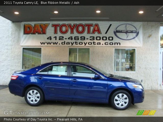 2011 Toyota Camry LE in Blue Ribbon Metallic