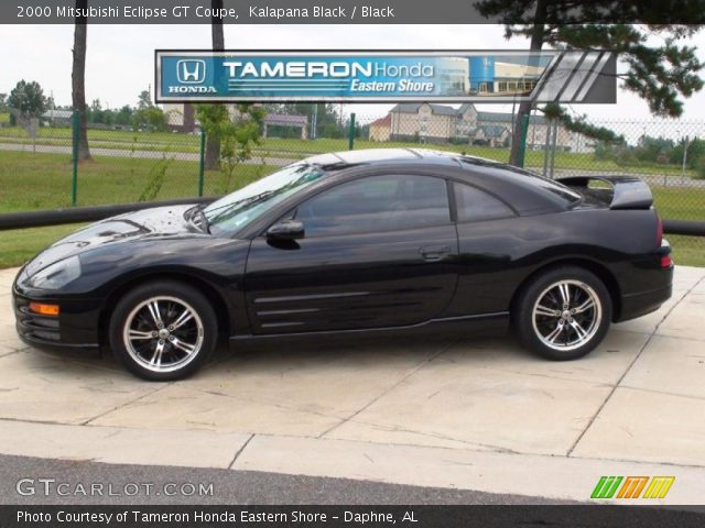 2000 Mitsubishi Eclipse GT Coupe in Kalapana Black