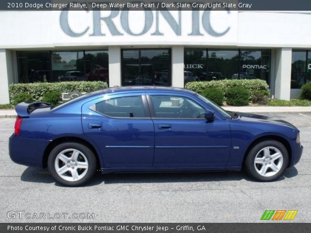 2010 Dodge Charger Rallye in Deep Water Blue Pearl