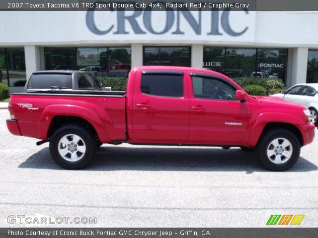 2007 Toyota Tacoma V6 TRD Sport Double Cab 4x4 in Radiant Red