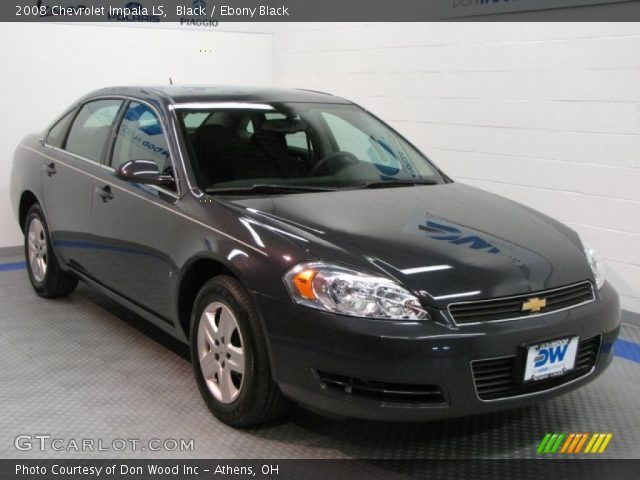2008 Chevrolet Impala LS in Black