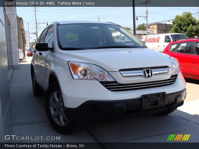 2007 Honda CR-V EX 4WD in Taffeta White