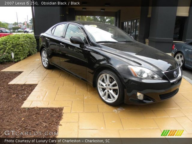 2007 Lexus IS 250 in Obsidian Black