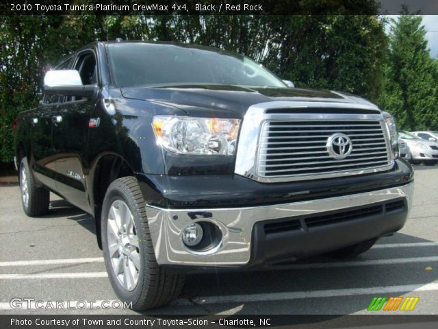 2010 Toyota Tundra Platinum CrewMax 4x4 in Black