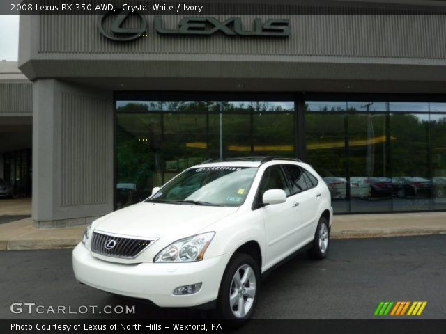 2008 Lexus RX 350 AWD in Crystal White